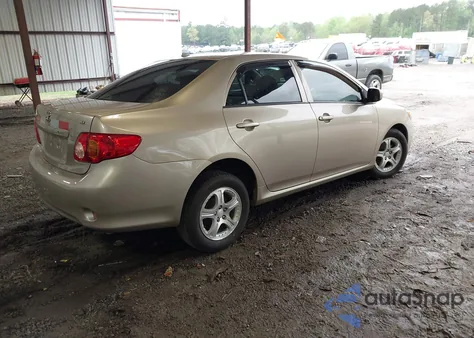 2009 Toyota Corolla Le из США, поврежденный, VIN 2T1BU40E69C158930